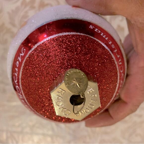 Christopher Radco Christmas Ornament Teddy Bears & Presents Handcrafted in Box - Picture 6 of 6